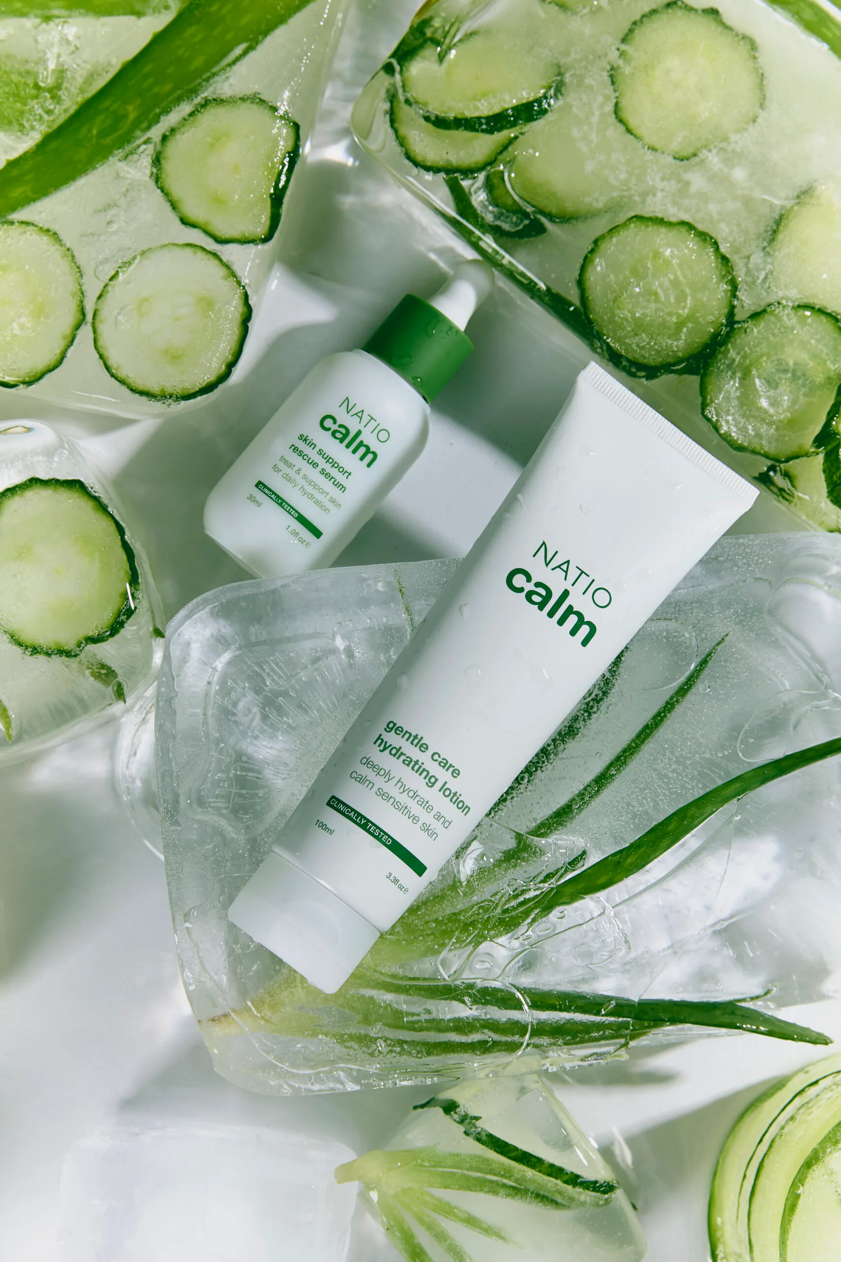 cucumber with natio calm range
