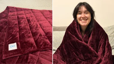 Could the Oodie weighted blanket actually help you sleep better? We tried it