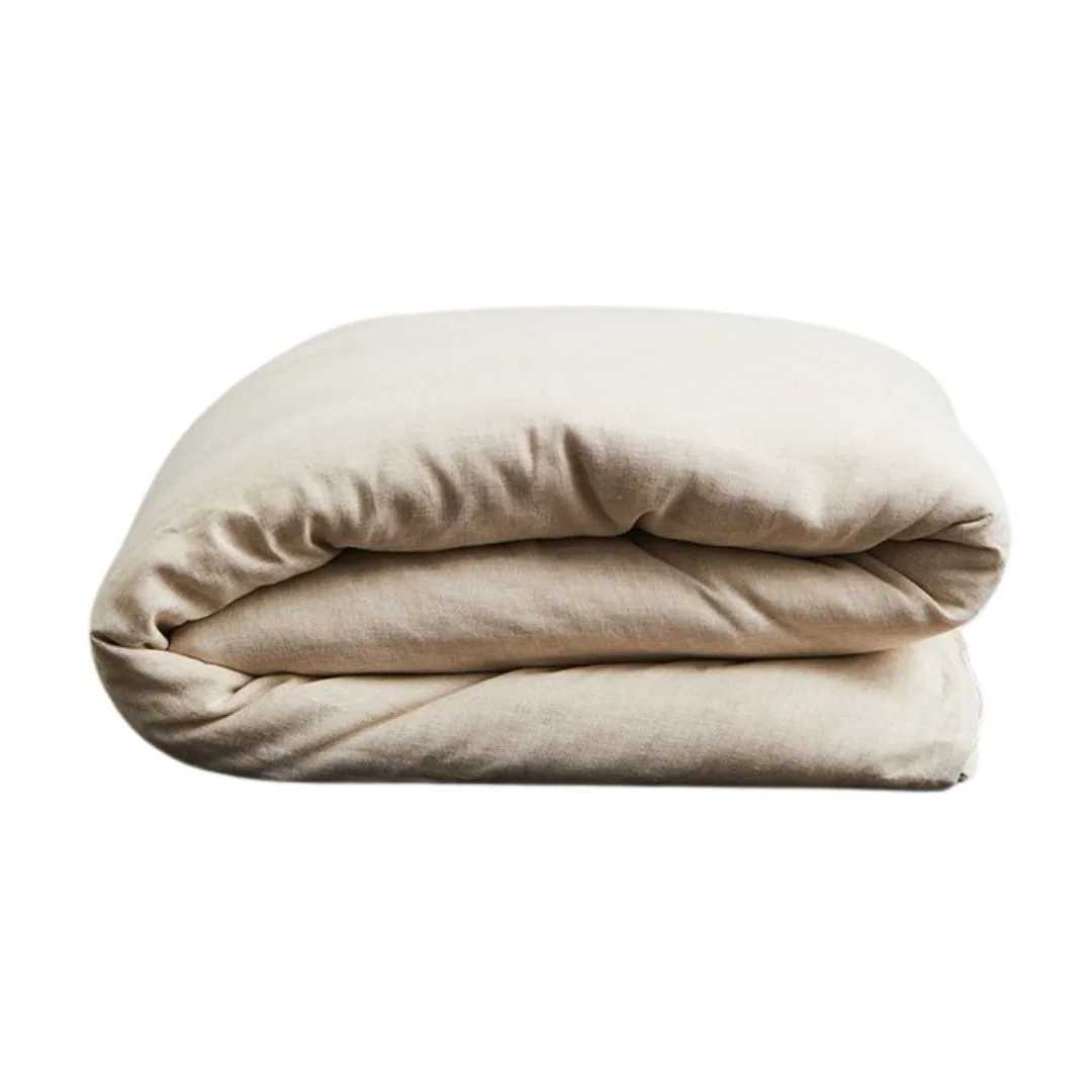 Bed Threads Oatmeal Duvet Cover afterpay day sales