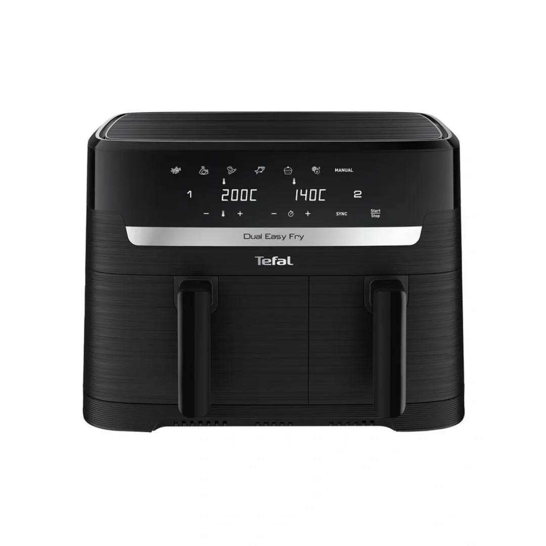 Tefal Dual Easy Fry Essential Airfryer in Black Afterpay Day August 2026