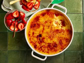 Colin Fassnidge’s creme brulee is big enough for the whole family