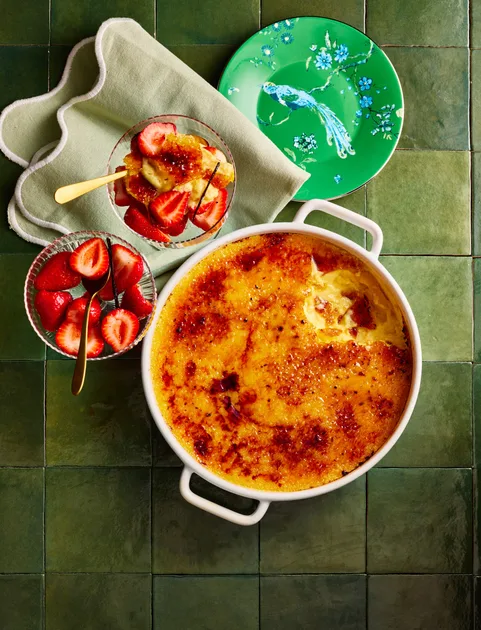 Colin Fassnidge's creme brulee is big enough for the whole family - Better Homes &amp; Gardens Australia
