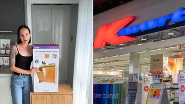 kmart laundry bin hack