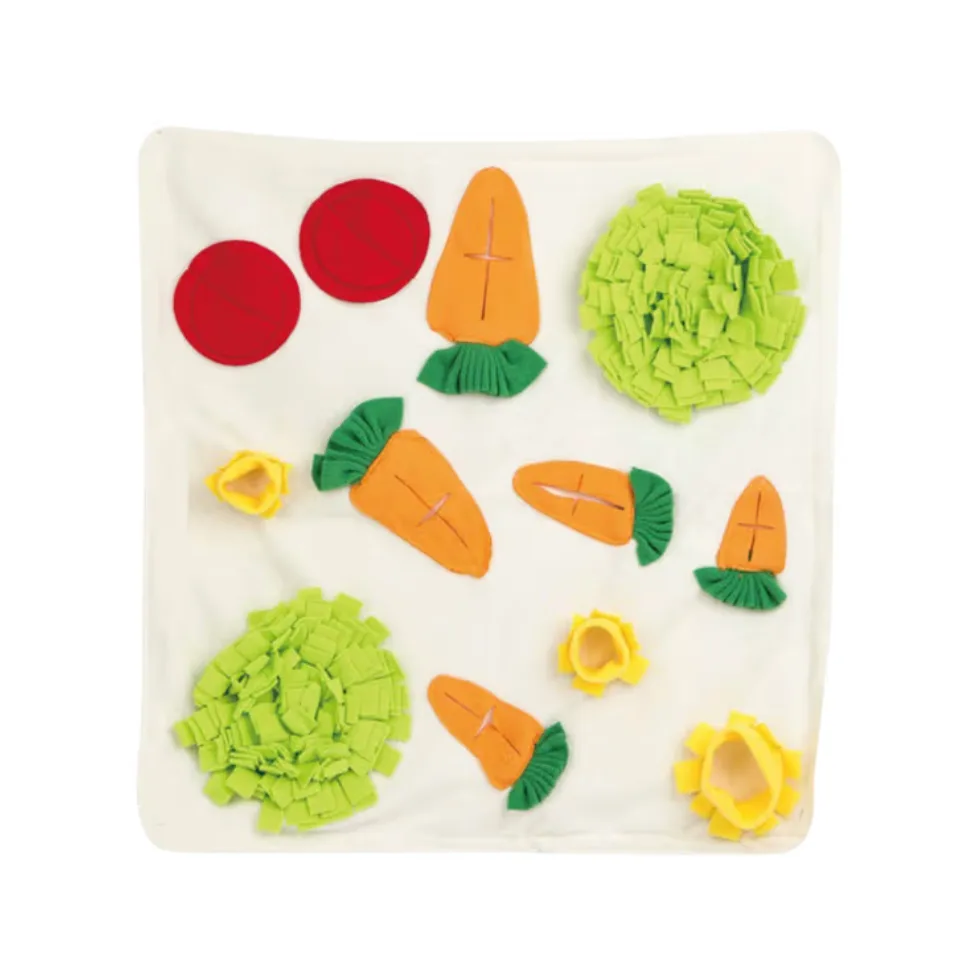 Nature Island Nature Island Vegetable Theme Foraging Mat Small Animal Activity Toy + Snuffle Mat + Pet Circle Sale