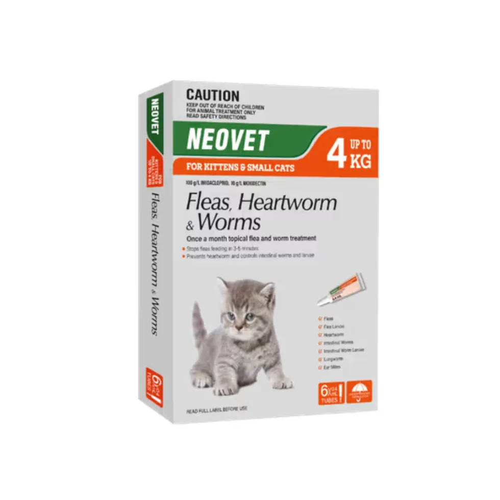 Neovet Flea And Worming For Kittens And Small Cats + Flea and Workimg Treatment Sale + Pet Circle Sale.2