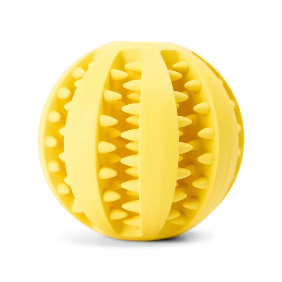 Paws for Life Interactive Treat Ball Yellow + Pet Toy Sale + Pet Circle Sale