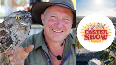 easter show reptile man