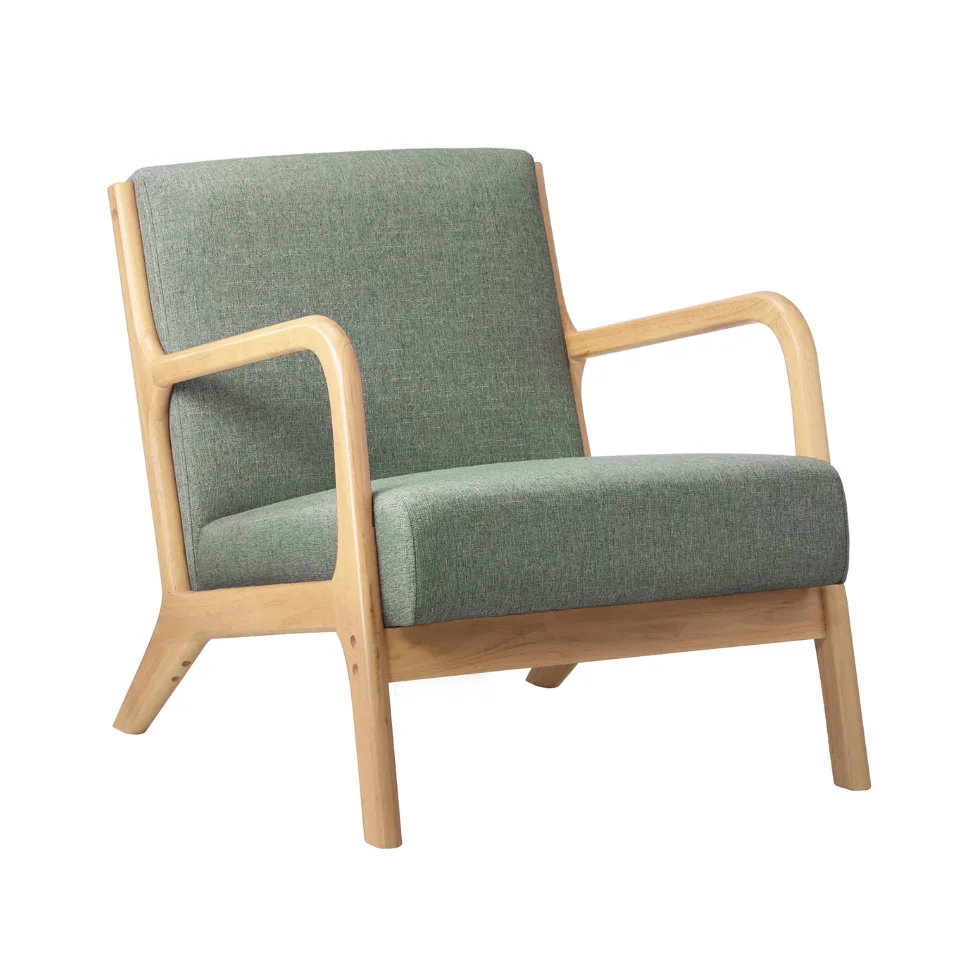 Temple & Webster Kamden Rubberwood Armchair + Affordable Furniture Australia 2026 + Cheap Furniture
