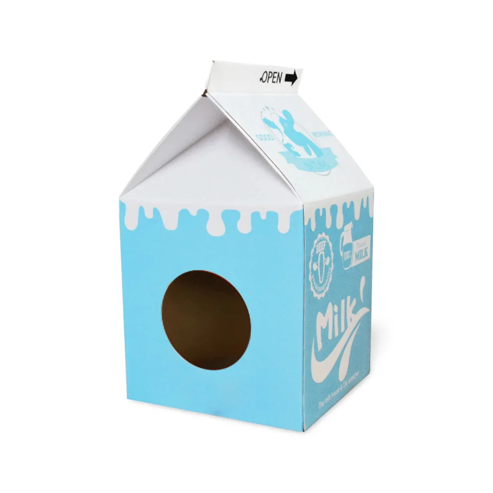Zodiac Cat Scratcher Milk Box Blue + Pet Circle Sale + Best Cat Scratcher