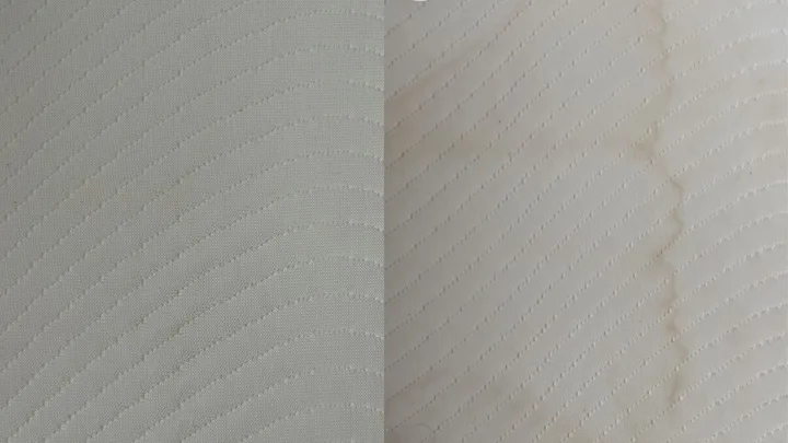 yellow mattress stains