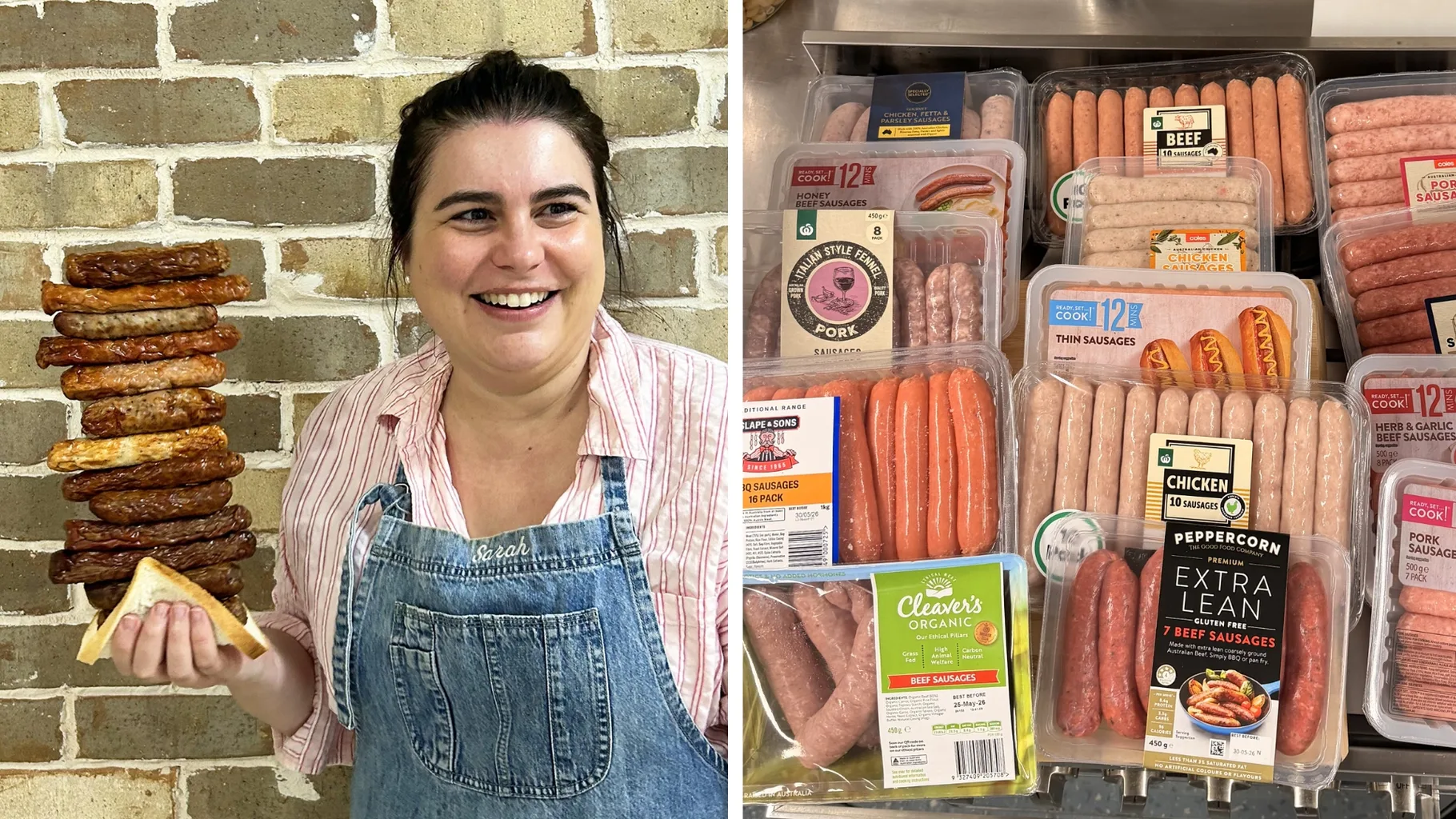 We blind-tasted 14 supermarket sausages- and a $4 budget buy won