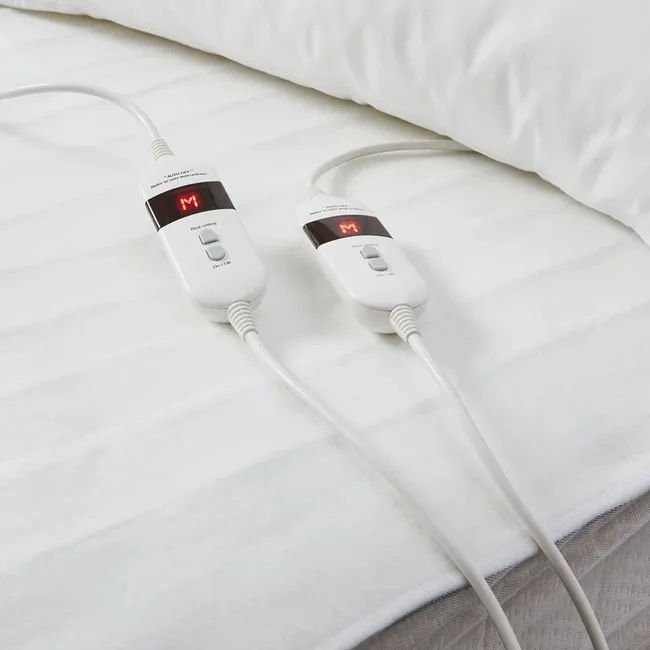 Fitted Electric Blanket - Queen Bed, White
