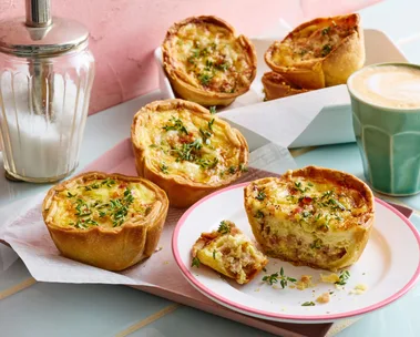 Individual quiches