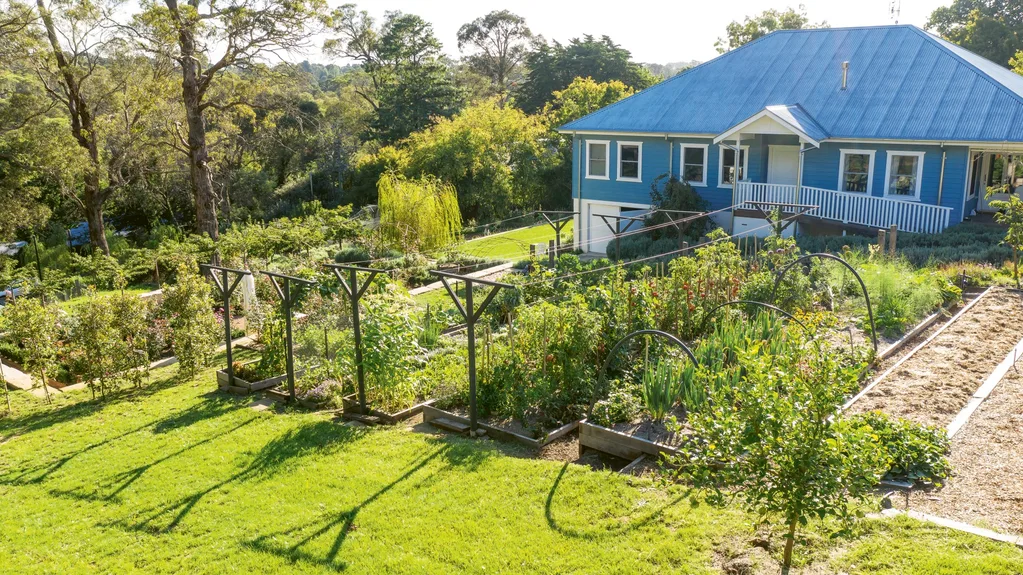 Jimmy Barnes and Jane Barnes garden in the NSW Southern Highlands