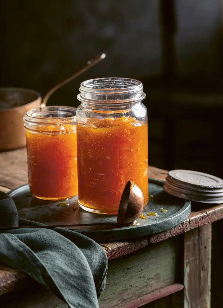 Jimmy and Jane Barnes' lemon and orange whisky marmalade in jars