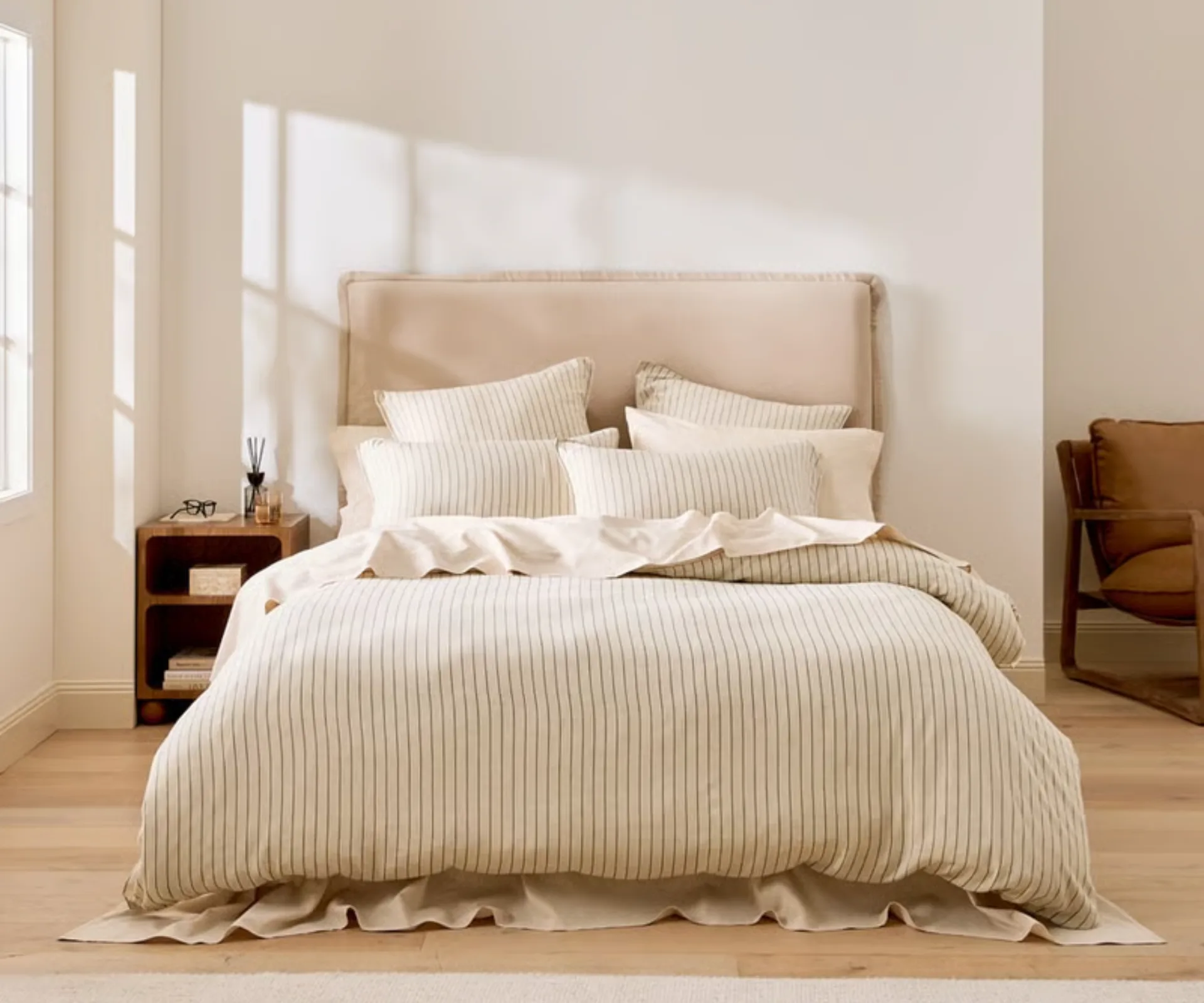 striped bedding australia