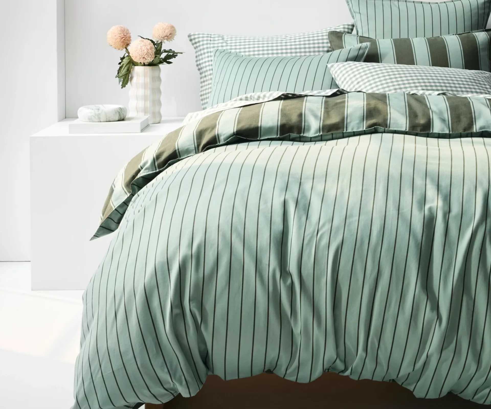 striped bedding australia