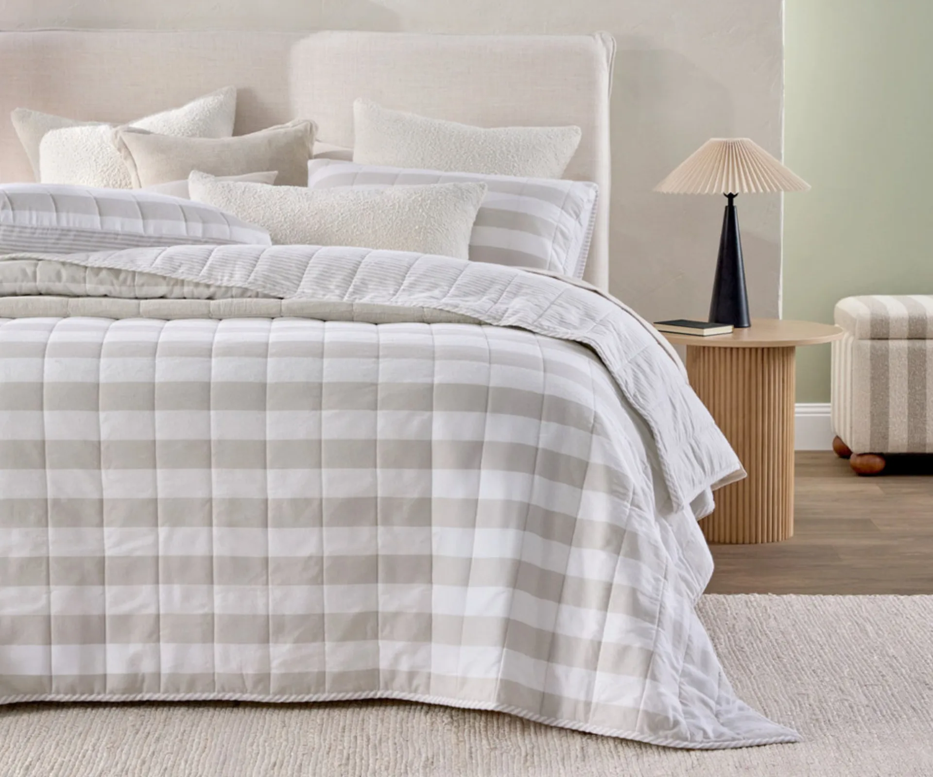 striped bedding australia