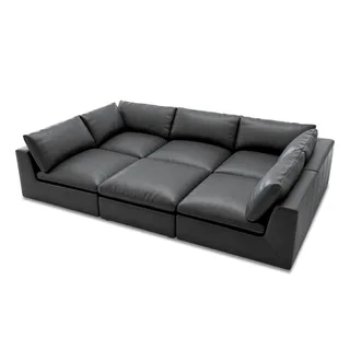 Dawson Pit-Sectional Sofa &ndash; Marche Graphite