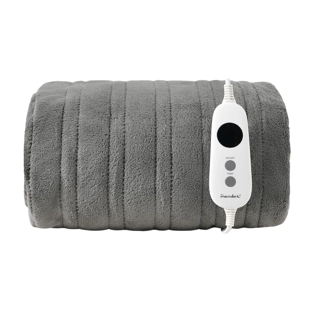 Dreamaker Double-Sided Coral Fleece Electric Heated Throw Blanket + Prime Day Sales + Amazon Heaters