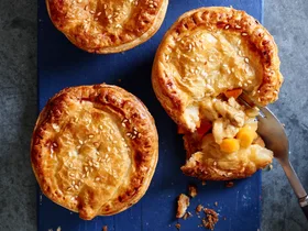 These apricot chicken pies turn Mum’s favourite dinner into a dish everyone likes