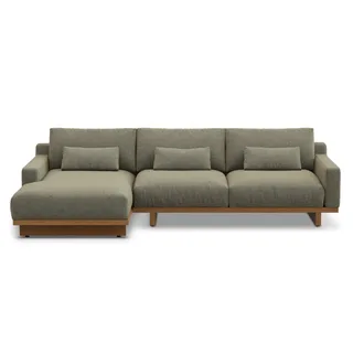 &nbsp;Mori Chaise Sectional Sofa &ndash; Twill Moss