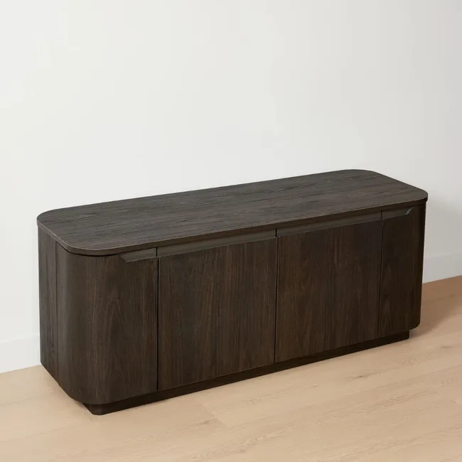 Miles Entertainment Unit - Walnut