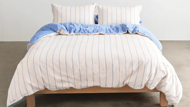 striped bedding australia