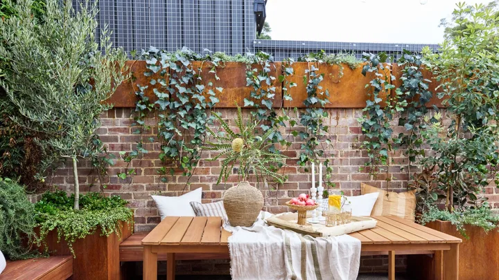 Charlie Albone’s easy DIY planter fixes a bare fence (and blocks nosy neighbours)