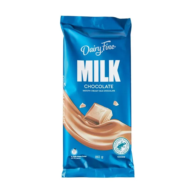 dairy fine milk chocolate block