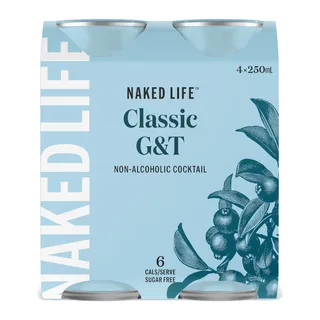 Naked Life Spirits Non Alcoholic G&T, Woolworths