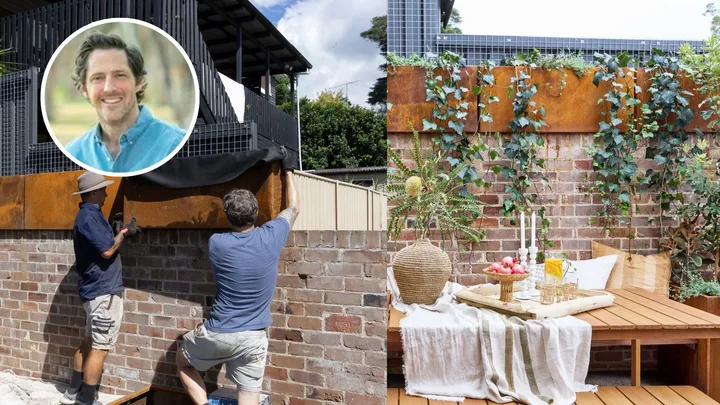 Charlie Albone’s easy DIY planter fixes a bare fence (and blocks nosy neighbours)