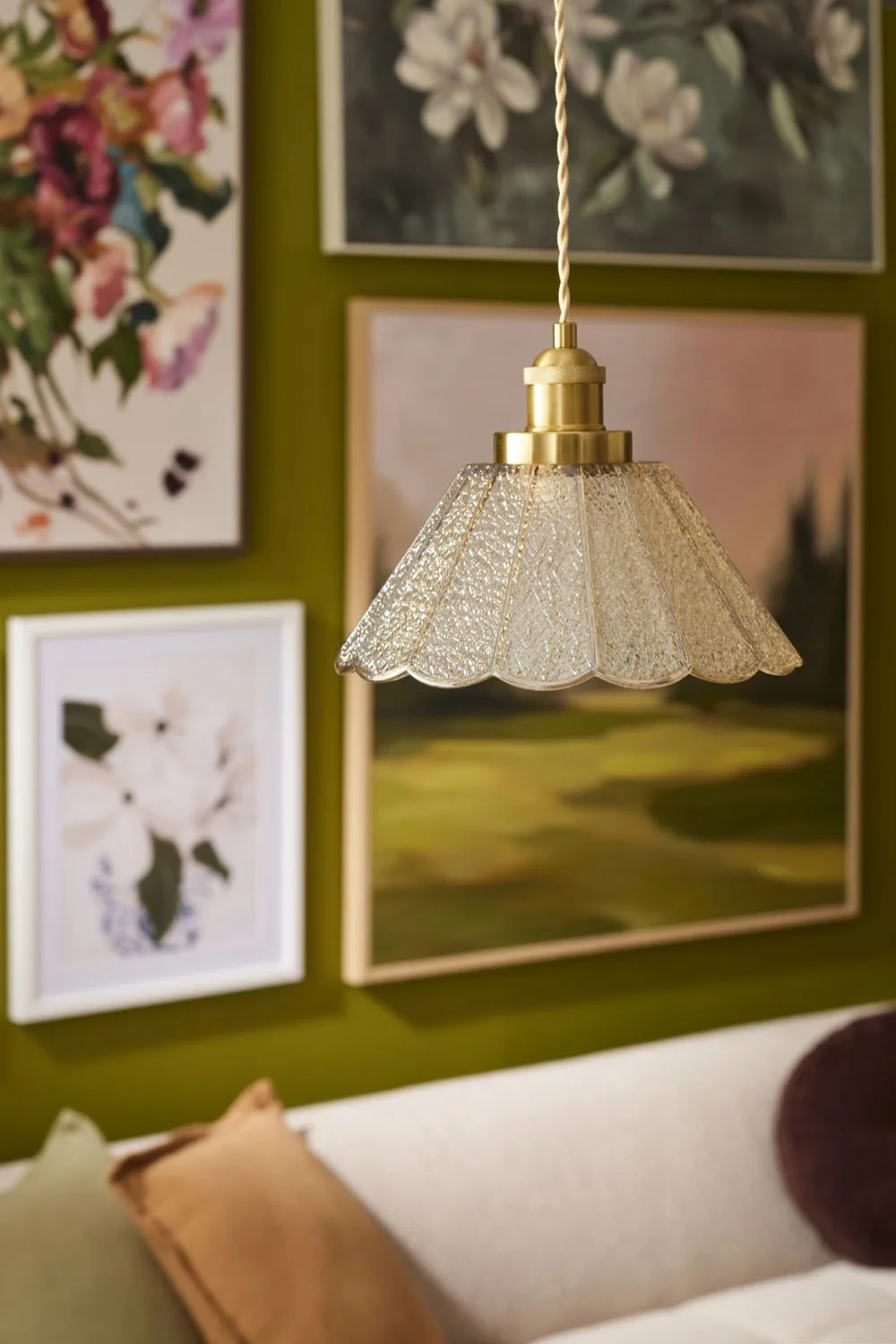Gallery wall in the Fantastic Furniture BHG Living room