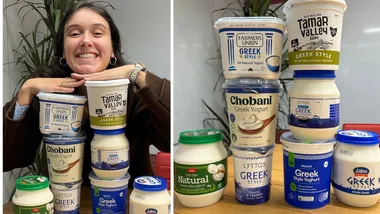 $4.20 winner of our supermarket Greek yoghurt taste-test has 10g of protein per serve