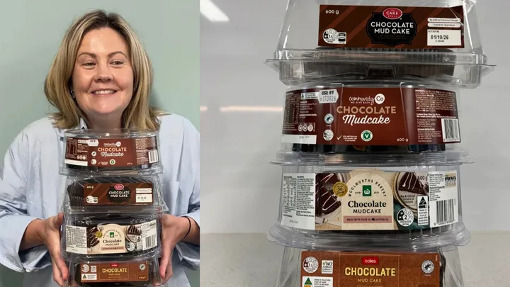 We tested 4 supermarket mudcakes from Coles, Woolworths, IGA and Aldi – the cheapest won