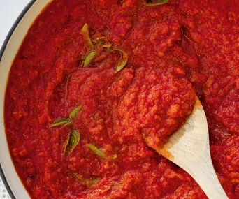 Vincenzo’s Plate shares authentic Italian tomato and basil sauce recipe