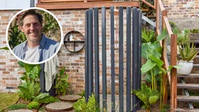 Charlie Albone builds a DIY outdoor shower