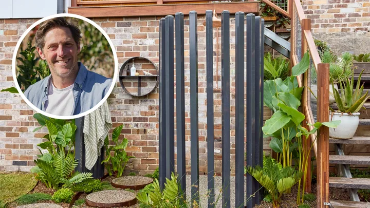 Charlie Albone builds a DIY outdoor shower