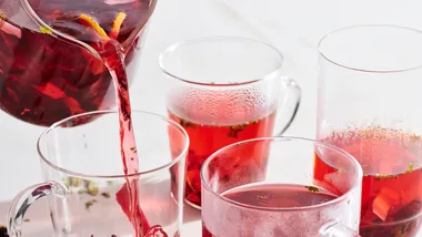 Make this bright and tangy floral tea at home