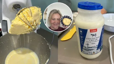 home made butter test mistake