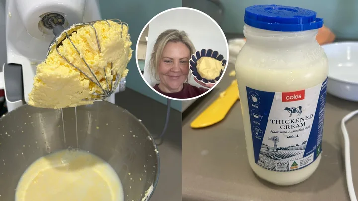 I tried making my own butter, then Facebook readers called out my big mistake