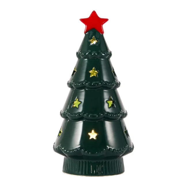 light up ceramic tree