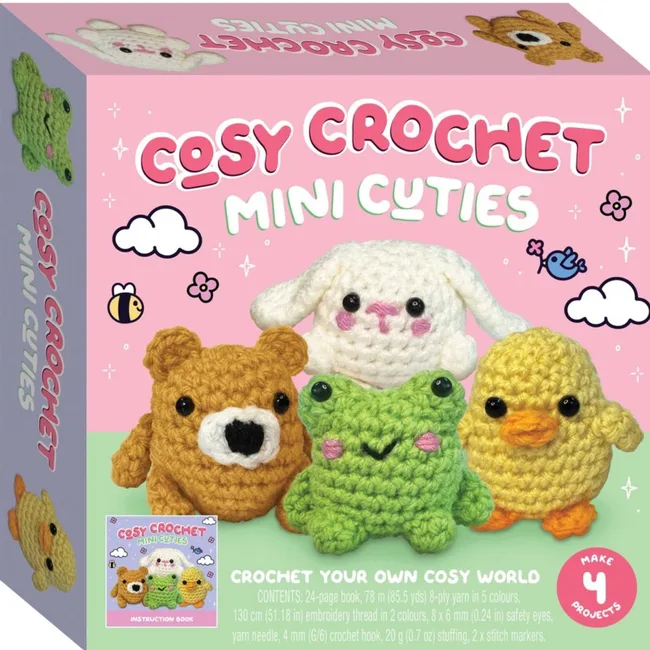 Maker Cosy Crochet Mini Cuties Kit