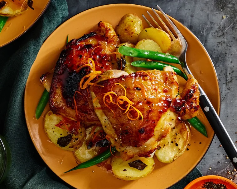 sticky mandarin chicken