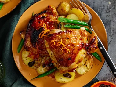 sticky mandarin chicken