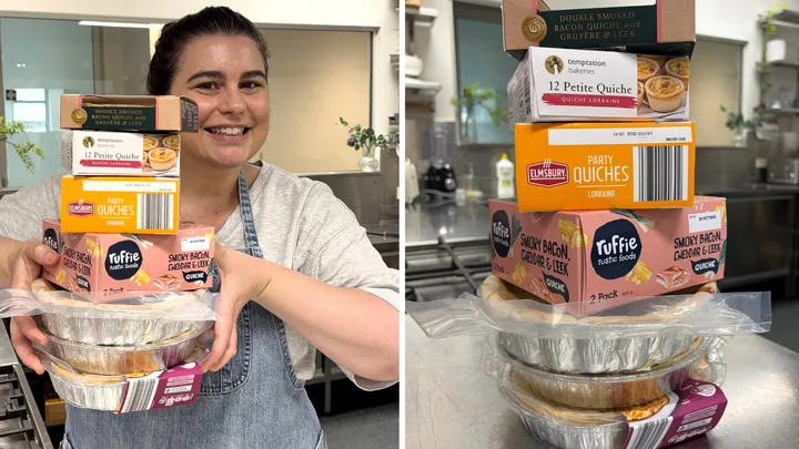 We tested 7 quiches from Coles, Woolworths and Aldi – the cheapest won
