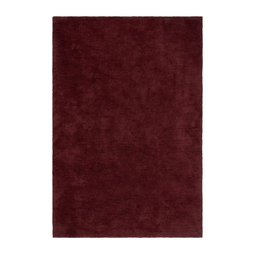 Double Studios Otago Washable Wool Berber Rug Review Merlot
