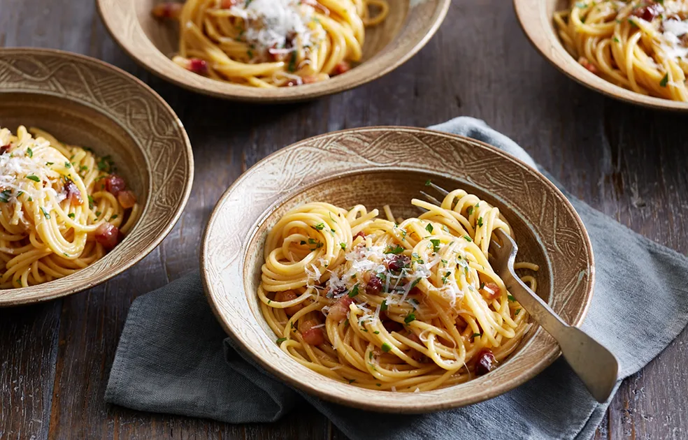 Easy step-by-step to spaghetti carbonara - Better Homes & Gardens Australia