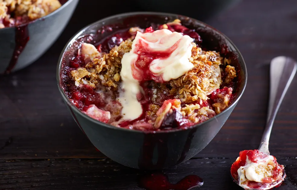 Healthier apple berry crumble - Better Homes & Gardens Australia