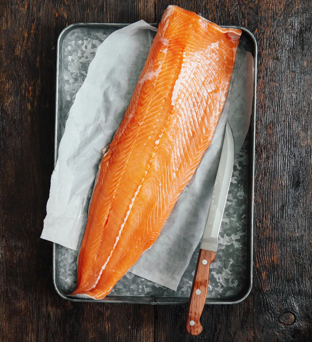 How to get crispy skin on a fillet of fish
